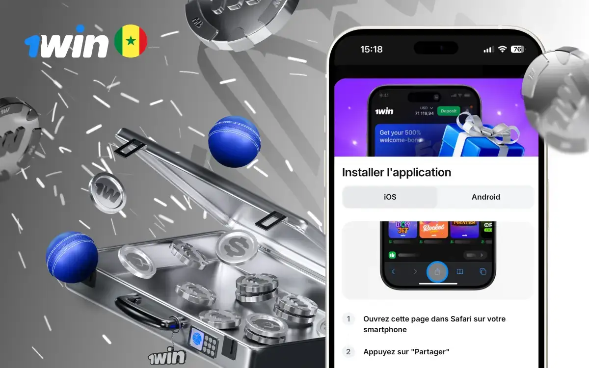 1win App : Mobile pour Paris et Casino au Sénégal Facilement