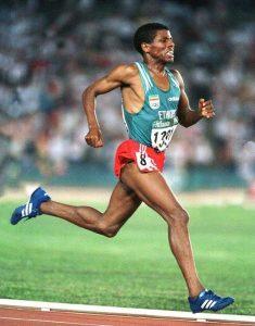 Haile Gebrselassie - athlète africain